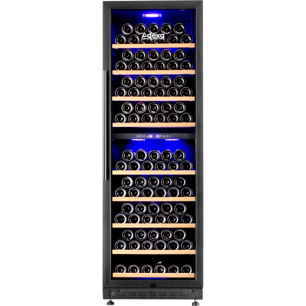 Commercial Wine Fridge Dual zone 96 bottles | Adexa YC270DZ